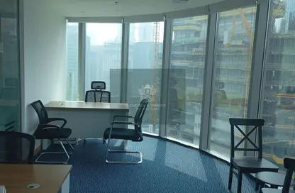 Office Space - Studio - 1 Bathroom for rent in The Binary Tower - Business Bay - Dubai