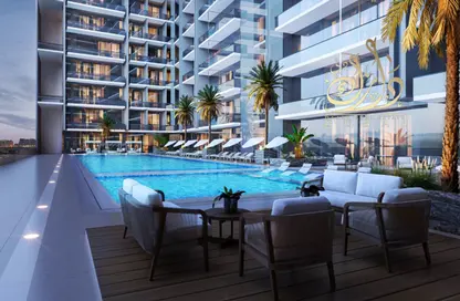 Pool image for: Apartment - 2 Bedrooms - 2 Bathrooms for sale in Binghatti Azure - Jumeirah Village Circle - Dubai, Image 1