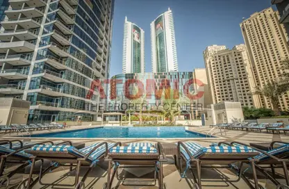 Apartment - 1 Bedroom - 2 Bathrooms for rent in Bay Central West - Bay Central - Dubai Marina - Dubai