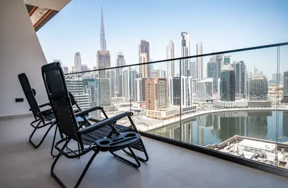 Apartment - 1 Bedroom - 2 Bathrooms for rent in Binghatti Canal - Business Bay - Dubai