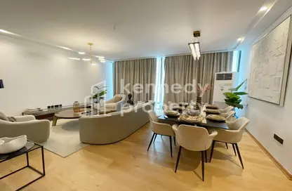 Living / Dining Room image for: Apartment - 3 Bedrooms - 4 Bathrooms for sale in Reem Nine - Shams Abu Dhabi - Al Reem Island - Abu Dhabi, Image 1