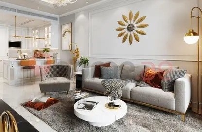 Living Room image for: Apartment - 1 Bedroom - 1 Bathroom for sale in Vincitore Dolce Vita - Arjan - Dubai, Image 1