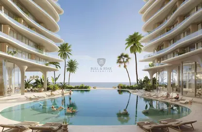 Apartment - 3 Bedrooms - 4 Bathrooms for sale in Aya Beachfront Residences - Al Raudah - Umm Al Quwain