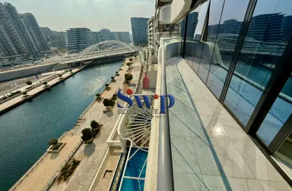 شقة - 3 غرف نوم - 4 حمامات للايجار في برج السيف - شاطئ الراحة - أبوظبي