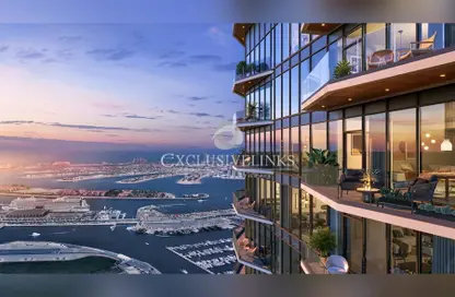 Apartment - 2 Bedrooms - 3 Bathrooms for sale in Habtoor Grand Residences - Dubai Marina - Dubai