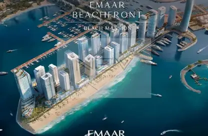 Apartment - 2 Bedrooms - 2 Bathrooms for sale in Beachgate by Address - EMAAR Beachfront - Dubai Harbour - Dubai