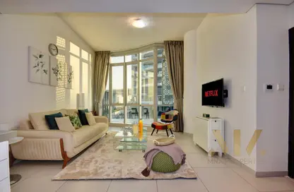 شقة - غرفة نوم - 2 حمامات للايجار في برج بانوراما - دبي مارينا - دبي