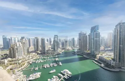 شقة - 3 غرف نوم - 4 حمامات للايجار في بوابة المارينا 2 - مارينا جيت - دبي مارينا - دبي