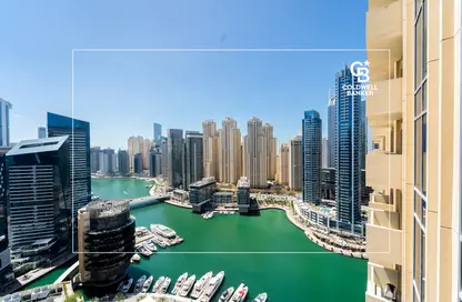 Water View image for: Apartment - 1 Bathroom for sale in The Address Dubai Marina - Dubai Marina - Dubai, Image 1