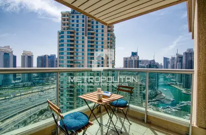 Apartment - 2 Bedrooms - 2 Bathrooms for rent in Al Murjan Building - Dubai Marina - Dubai