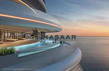 Penthouse - 4 Bedrooms - 6 Bathrooms for sale in La Mer by Elie Saab - Al Marjan Island - Ras Al Khaimah