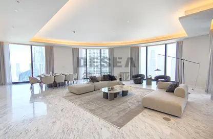 Apartment - 4 Bedrooms - 6 Bathrooms for rent in IL Primo - Opera District - Downtown Dubai - Dubai