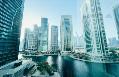 Apartment - 1 Bedroom - 1 Bathroom for rent in V3 Tower - JLT Cluster V - Jumeirah Lake Towers - Dubai