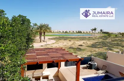 Outdoor House image for: Villa - 3 Bedrooms - 3 Bathrooms for sale in The Townhouses at Al Hamra Village - Al Hamra Village - Ras Al Khaimah, Image 1