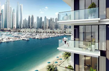 Apartment - 3 Bedrooms - 4 Bathrooms for sale in Beach Mansion - EMAAR Beachfront - Dubai Harbour - Dubai
