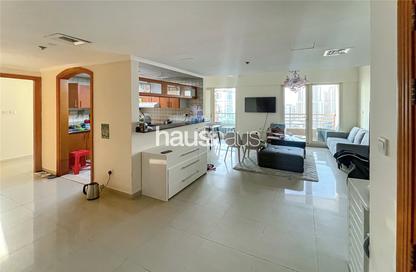 Apartment - 3 Bedrooms - 3 Bathrooms for rent in Manchester Tower - Dubai Marina - Dubai