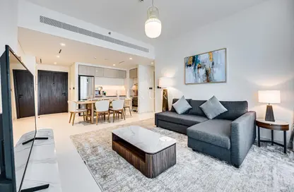 Apartment - 1 Bedroom - 1 Bathroom for rent in Marina Vista - EMAAR Beachfront - Dubai Harbour - Dubai