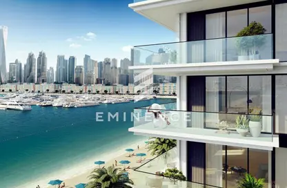Apartment - 3 Bedrooms - 4 Bathrooms for sale in Beach Mansion - EMAAR Beachfront - Dubai Harbour - Dubai