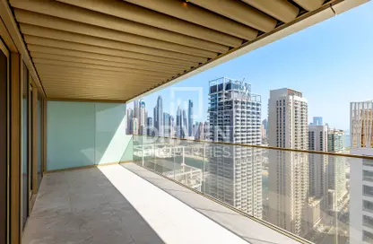 Apartment - 1 Bedroom - 1 Bathroom for rent in Grand Bleu Tower 1 - EMAAR Beachfront - Dubai Harbour - Dubai