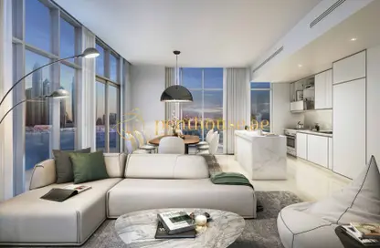 Apartment - 1 Bedroom - 2 Bathrooms for sale in Palace Beach Residence - EMAAR Beachfront - Dubai Harbour - Dubai
