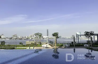 Pool image for: Apartment - 1 Bedroom - 1 Bathroom for rent in Creek Edge Tower 1 - Creek Edge - Dubai Creek Harbour (The Lagoons) - Dubai, Image 1