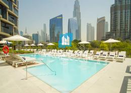 صورةحوض سباحة لـ: شقة - 2 غرف نوم - 2 حمامات للبيع في العنوان رزيدنسز برج الأوبرا دبي 1 - ذو ادراس ريزيدنس دبي أوبرا - دبي وسط المدينة - دبي, صورة 1