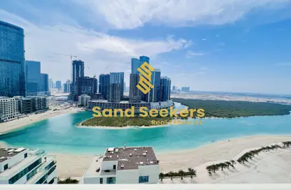 Apartment - 4 Bedrooms - 5 Bathrooms for rent in Beach Towers - Shams Abu Dhabi - Al Reem Island - Abu Dhabi