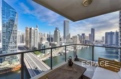 Apartment - 2 Bedrooms - 3 Bathrooms for sale in Marina Quays West - Marina Quays - Dubai Marina - Dubai
