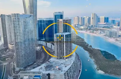 Apartment - 2 Bedrooms - 3 Bathrooms for sale in Sun Tower - Shams Abu Dhabi - Al Reem Island - Abu Dhabi