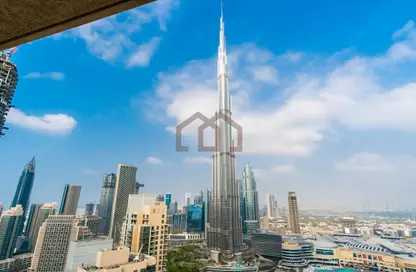 شقة - 2 غرف نوم - 3 حمامات للايجار في 29-2 برج  بوليفارد - برج بوليفارد 29 - دبي وسط المدينة - دبي