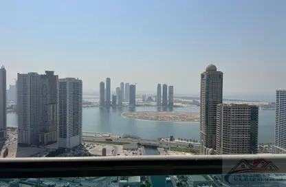 Apartment - 2 Bedrooms - 2 Bathrooms for rent in Palm Tower 3 - Palm Towers - Al Majaz - Sharjah