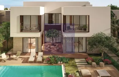 Outdoor House image for: Villa - 5 Bedrooms - 6 Bathrooms for sale in Al Jurf Gardens - AlJurf - Ghantoot - Abu Dhabi, Image 1
