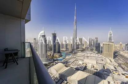 شقة - 2 غرف نوم - 3 حمامات للايجار في العنوان رزيدنس فاونتن فيوز 1 - العنوان رزيدنس فاونتن فيوز - دبي وسط المدينة - دبي