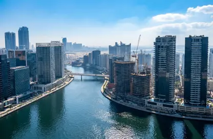 شقة - غرفة نوم - 1 حمام للايجار في بنينسولا ثري - بنينسولا - الخليج التجاري - دبي