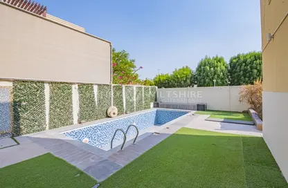 Pool image for: Villa - 5 Bedrooms - 6 Bathrooms for rent in Lehweih Community - Al Raha Gardens - Abu Dhabi, Image 1