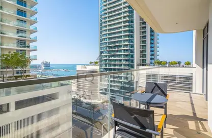 Apartment - 1 Bedroom - 1 Bathroom for sale in Marina Vista - EMAAR Beachfront - Dubai Harbour - Dubai