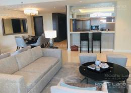 Living / Dining Room image for: Hotel and Hotel Apartment - 3 bedrooms - 4 bathrooms for sale in The Address Residence Fountain Views 1 - The Address Residence Fountain Views - Downtown Dubai - Dubai, Image 1