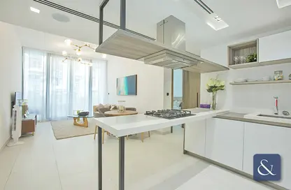Kitchen image for: Apartment - 1 Bedroom - 2 Bathrooms for rent in Soho Palm Jumeirah - Palm Jumeirah - Dubai, Image 1