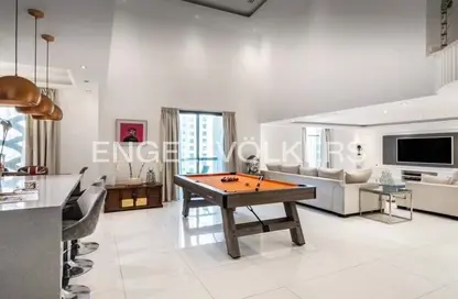 Duplex - 4 Bedrooms - 5 Bathrooms for rent in Sadaf 2 - Sadaf - Jumeirah Beach Residence - Dubai