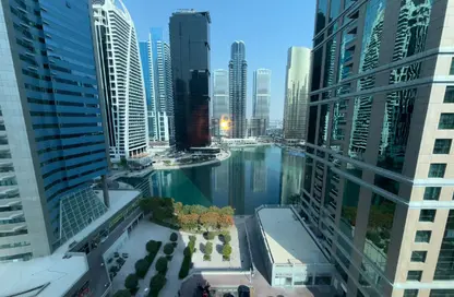 مكتب - استوديو - 2 حمامات للايجار في برج سبا ١ - (JLT) مجمع E - أبراج بحيرة الجميرا - دبي