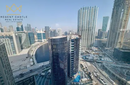 مركز أعمال - استوديو - 2 حمامات للايجار في برج بايناري - الخليج التجاري - دبي