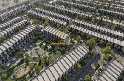 تاون هاوس - 2 غرف نوم - 3 حمامات للبيع في قرية ريبورتاج 1 - دبي لاند - دبي