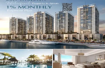 Apartment - 1 Bedroom - 1 Bathroom for sale in Ajman Creek Towers - Al Rashidiya 1 - Al Rashidiya - Ajman