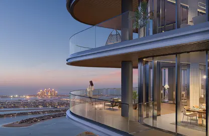 Apartment - 1 Bedroom - 1 Bathroom for sale in Bayview - EMAAR Beachfront - Dubai Harbour - Dubai