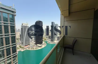 شقة - غرفة نوم - 2 حمامات للايجار في برج ليك سيتي - (JLT) مجمع D - أبراج بحيرة الجميرا - دبي
