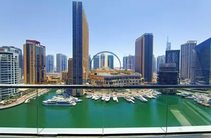Apartment - 1 Bedroom - 2 Bathrooms for rent in Bay Central - Dubai Marina - Dubai