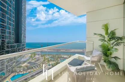 Apartment - 2 Bedrooms - 2 Bathrooms for rent in Al Bateen Residences - Jumeirah Beach Residence - Dubai