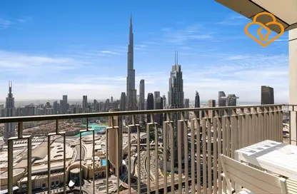 Apartment - 3 Bedrooms - 2 Bathrooms for rent in Downtown Views II Tower 1 - Downtown Views II - Downtown Dubai - Dubai
