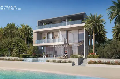 Villa - 5 Bedrooms - 7 Bathrooms for sale in Signature Villas Frond F - Signature Villas - Palm Jumeirah - Dubai