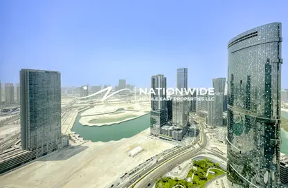 Apartment - 1 Bedroom - 2 Bathrooms for sale in The Gate Tower 1 - Shams Abu Dhabi - Al Reem Island - Abu Dhabi